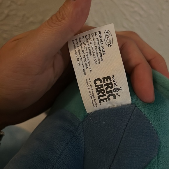 Kohl's Cares Eric Carle Elephant Plush Stuffed Animal 10” - Picture 4 of 4